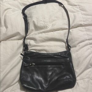 Osgoode Marley - Elegant Black Leather Crossbody Bag